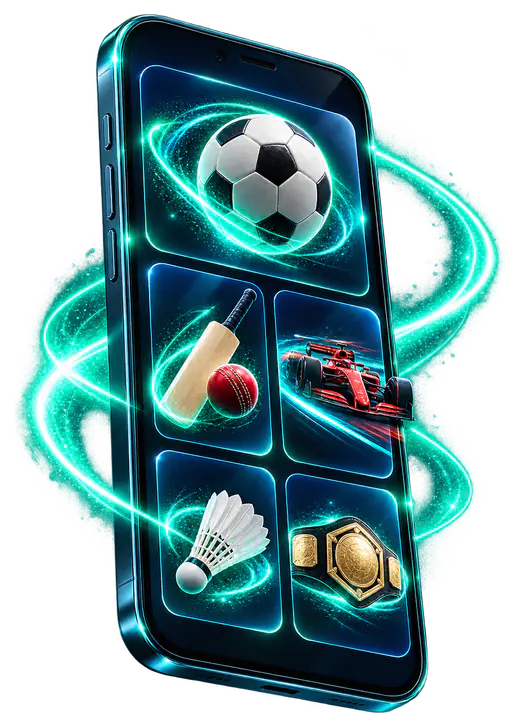 Sportzfy sports channel list on a phone