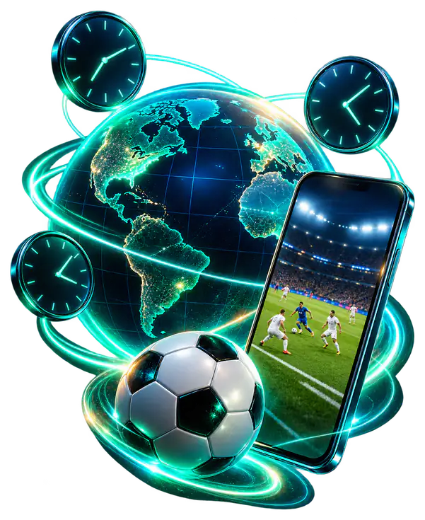 Converting match times to your local time zone