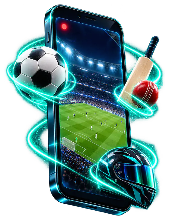 Live cricket and football streams on the Sportzfy app