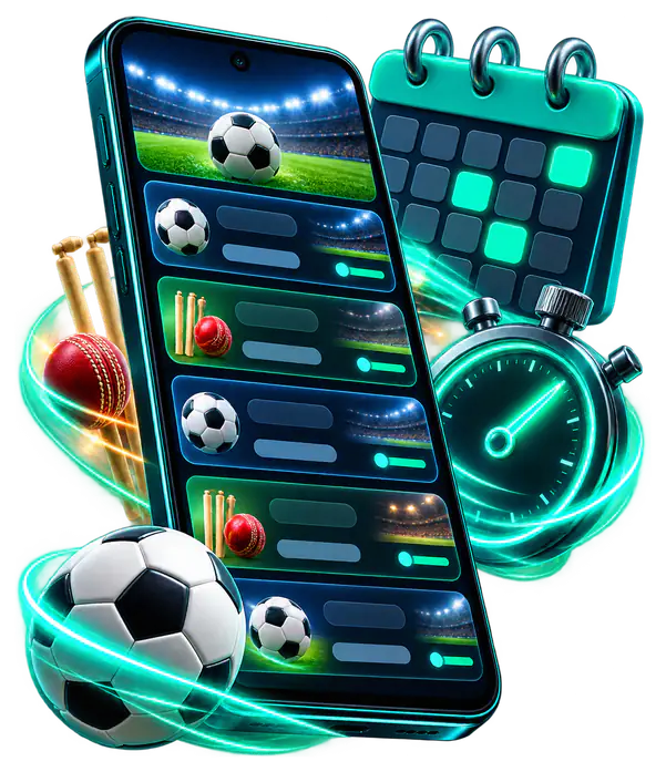 Upcoming matches schedule in Sportzfy