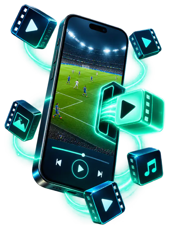 Checking Sportzfy for iOS options on an iPhone