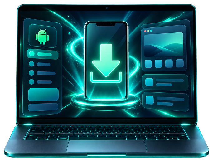 Downloading an Android emulator on a computer